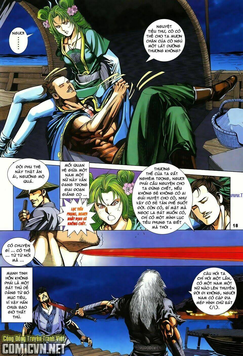 cổ long quần hiệp truyện chapter 80 18