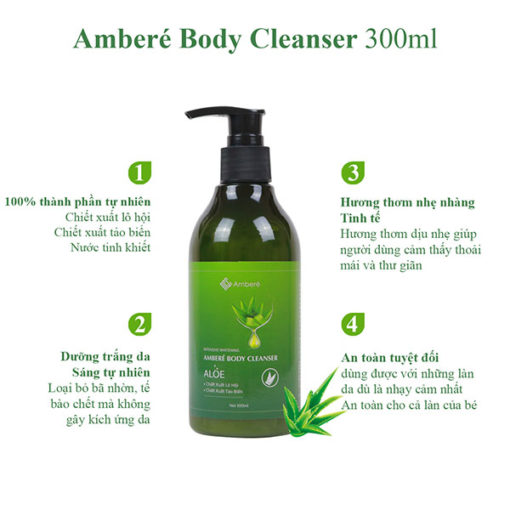 Sữa Tắm Amberé Body Cleanser