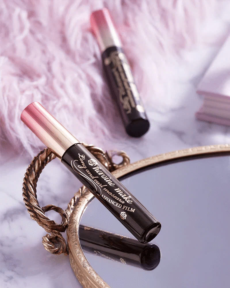 Mascara Dạng Màn Film Kissme Heroine Make Chống Trôi, Giúp Nâng Cong Và Dài Mi (6G)