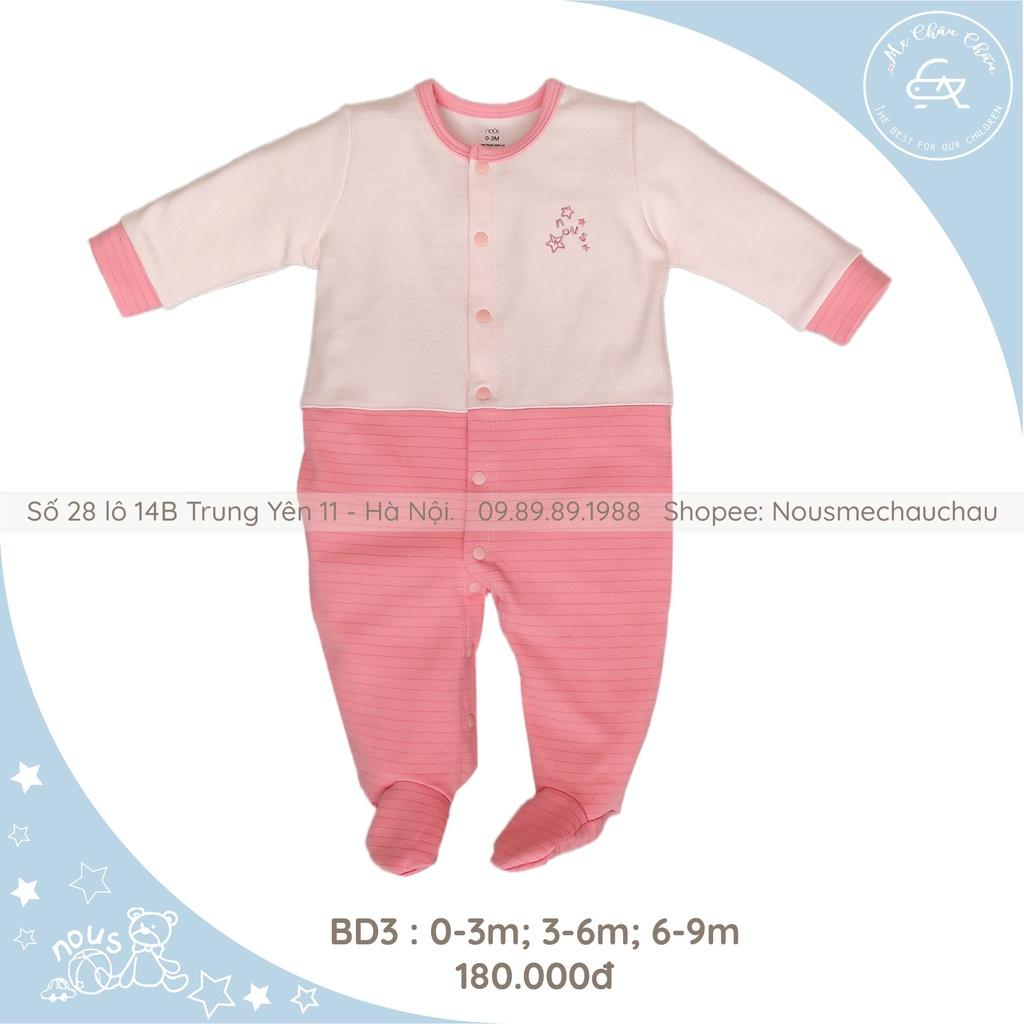 Mẫu Body Thu Đông Cho Bé Từ 0-3 Tháng Đến 9-12M Tháng