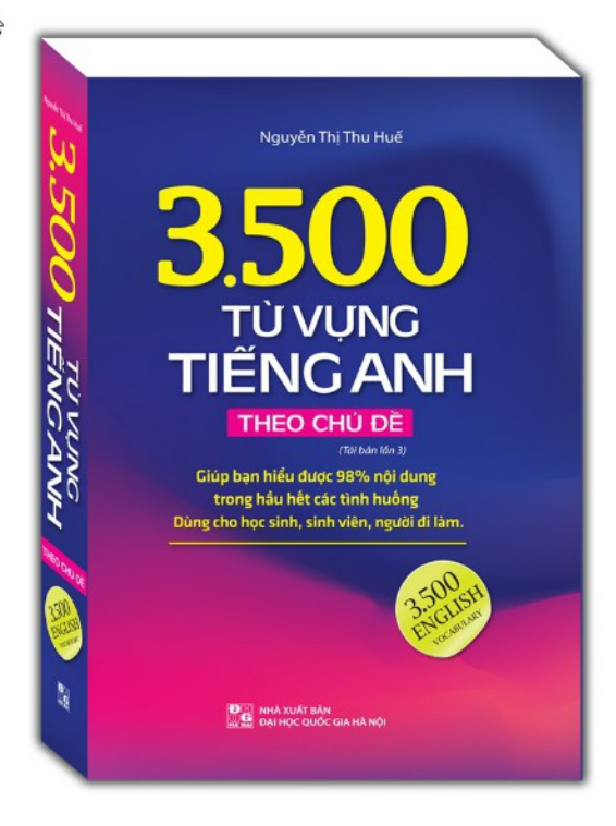 Sách - 3500 từ vựng tiếng Anh theo chủ đề (bản màu)