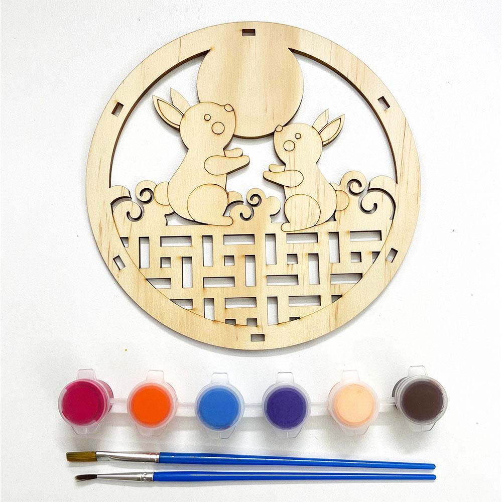 Lồng Đèn Sáng Tạo - Thỏ Ngọc Vui Trăng - Giftbrand GB03