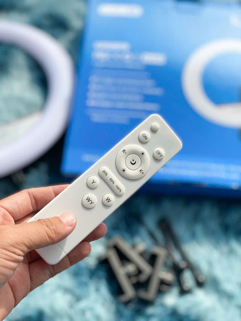Bộ đèn livestream bán hàng HLJJ36  36CM có remote đèn 3 màu chuyên dụng cho tiktok  bigo livestream- quay vlog giá rẻ hàng nhập khẩu
