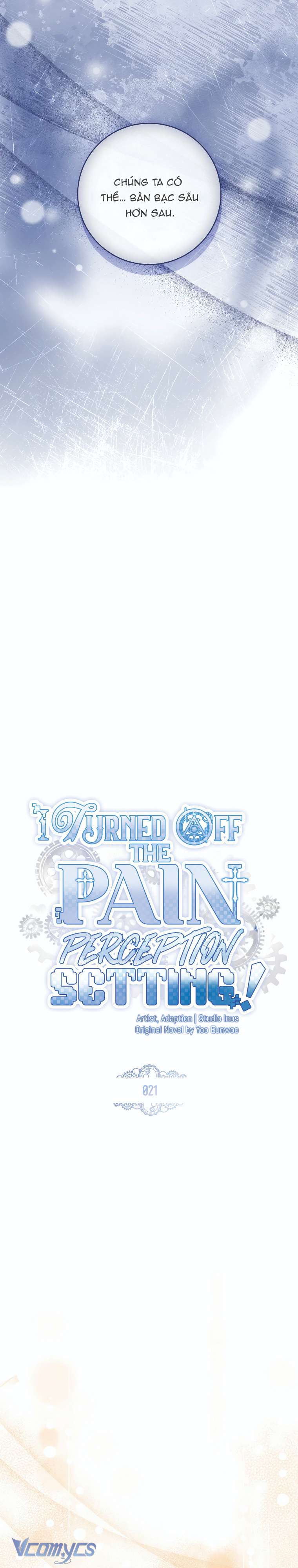 tôi đã tắt cài đặt chế độ nhận thức nỗi đau! chapter 21 7