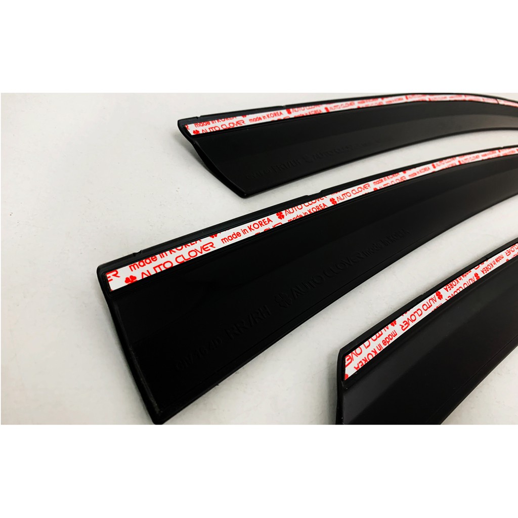Vè che mưa xe Honda Civic 2018-2021 Mẫu đen bóng 6 chi tiết chính hãng hàn quốc Auto Clover
