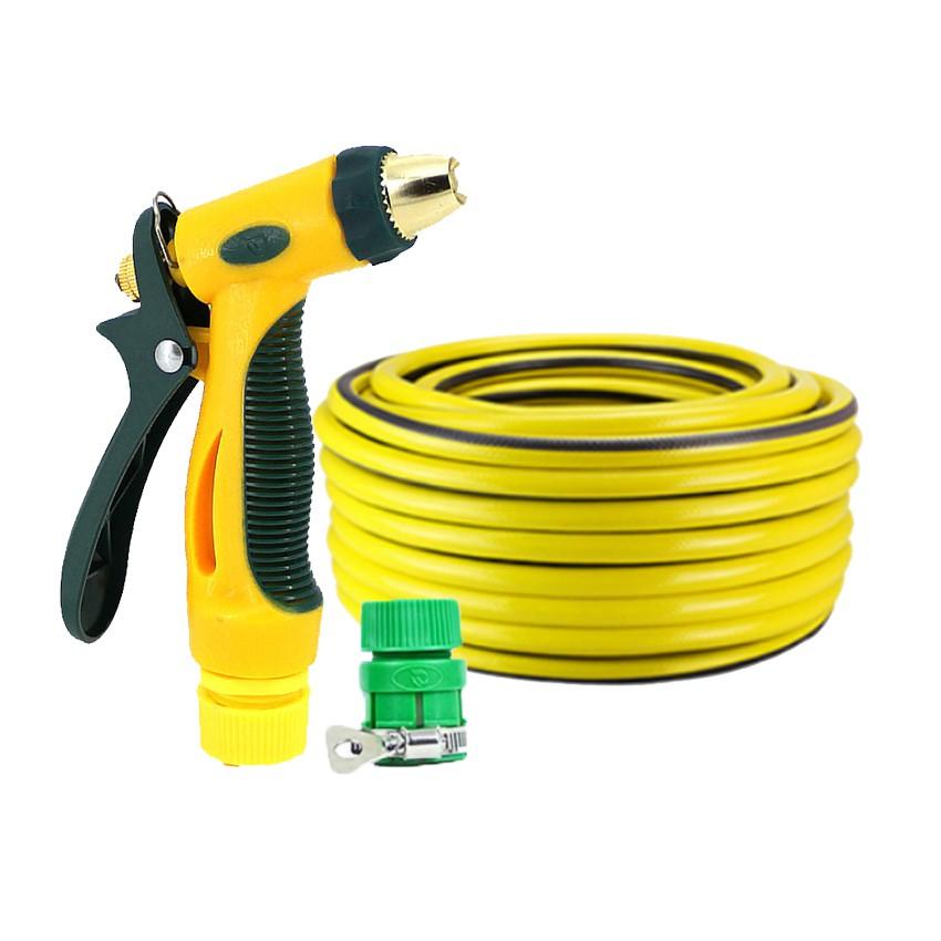 Bộ dây vòi xịt nước rửa xe,tưới cây tăng áp 3 lần 3-5M 206317