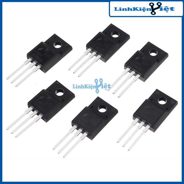 Sản phẩm MOSFET 10N60 TO-220 10A 600V N-CH