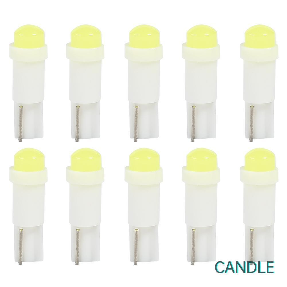 10 Bóng Đèn Led T5 3d Cob Cho Xe Hơi