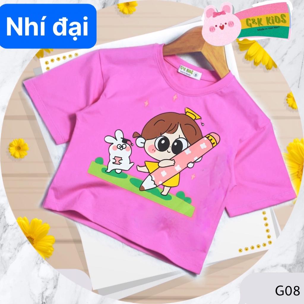 [Ảnh thật] Áo Thun form Lửng bé giá G08 sevenporo- G&amp;amp;K Kids Beeking