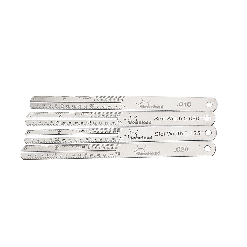 Sunnimix Đàn Guitar Phím Đàn Dụng Cụ Sửa Chữa Fretboard Tấm Bảo Vệ Đo Thước