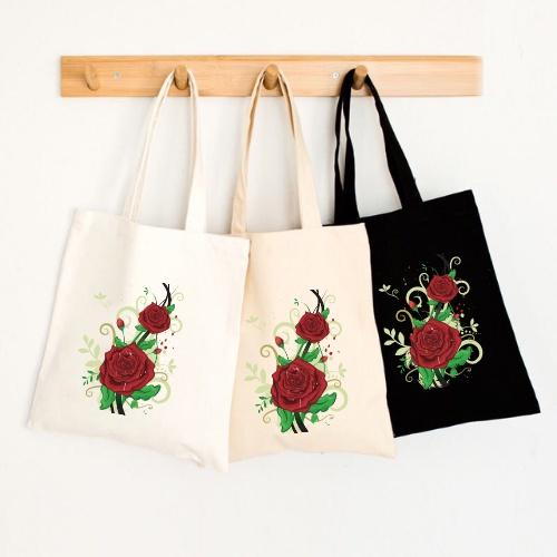 Túi vải Canvas Trương Gia bộ sưu tập Hoa của đất trời - kích thước 38x33x10cm