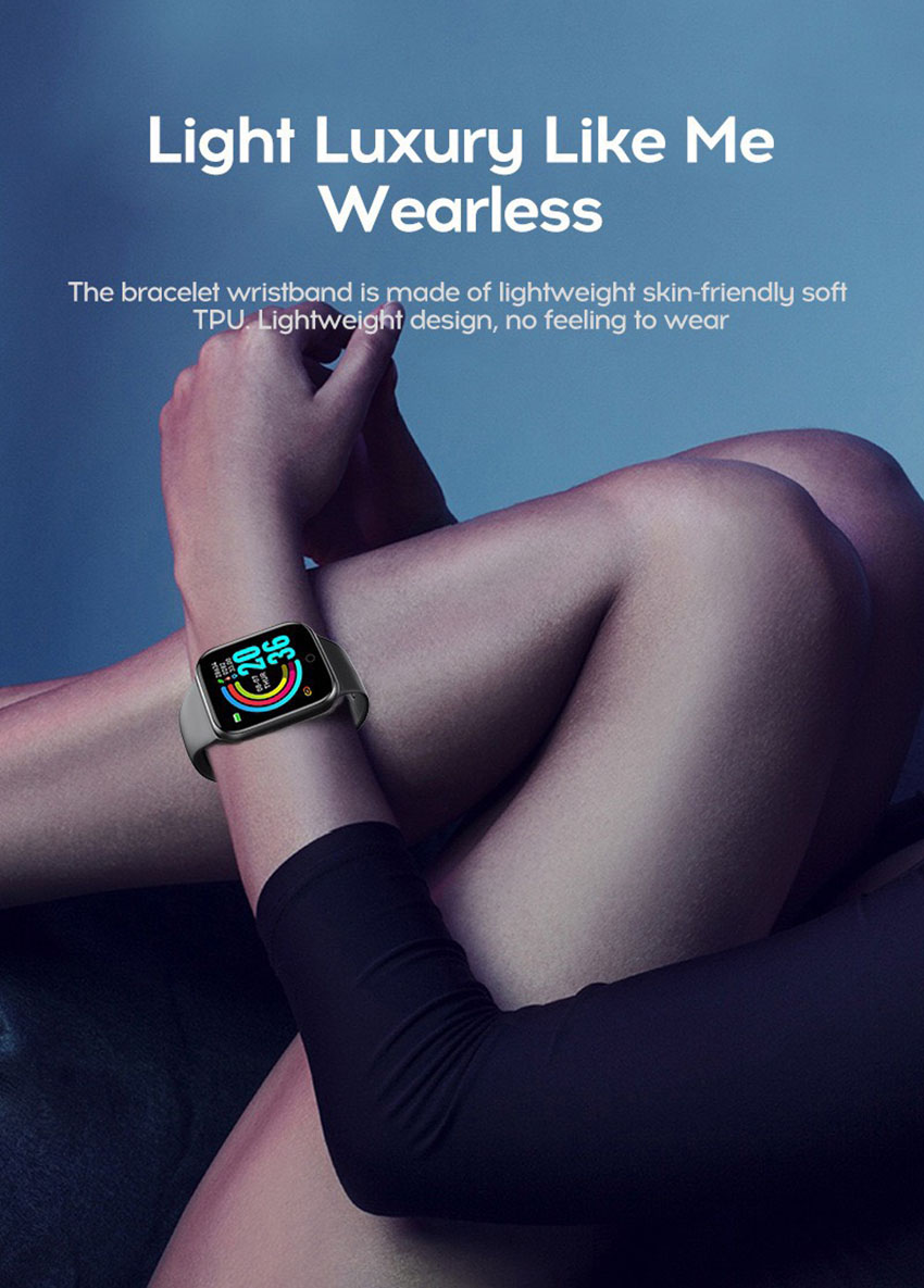 Đồng Hồ Smartwatch Theo Dõi Sức Khỏe Kết Nối Điện Thoại Công Nghệ Cảm Ứng Mượt Mà DHY68