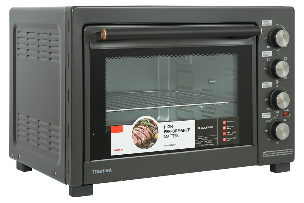 Lò nướng Toshiba TL-MC40EZF 40 lít - Hàng chính hãng