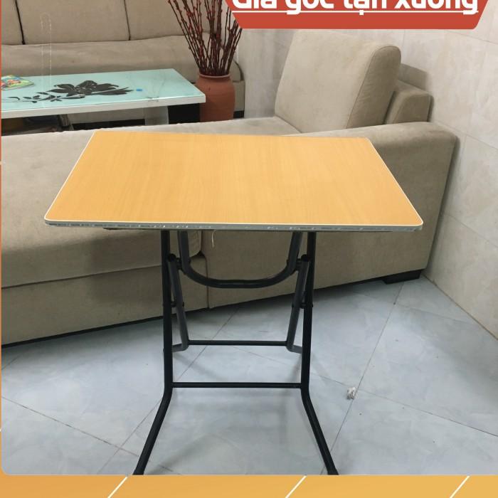 Bàn chân cao 75cm mặt 50/70cm gấp gọn