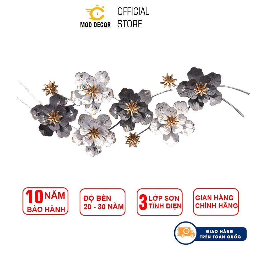 Tranh sắt treo tường trang trí MOD Decor, phong cách Bắc Âu nghệ thuật Lianzhang JJT mã 2087
