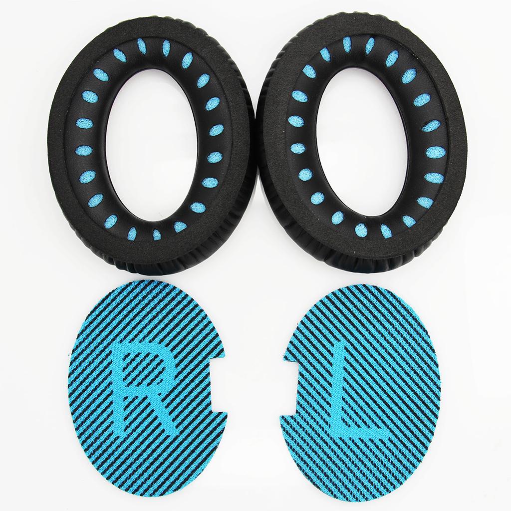 Soft Memory Foam Protein Leather Headphone Cushion Pads Earpads Cover for QC15 QC25 AE2i AE2w Headphones