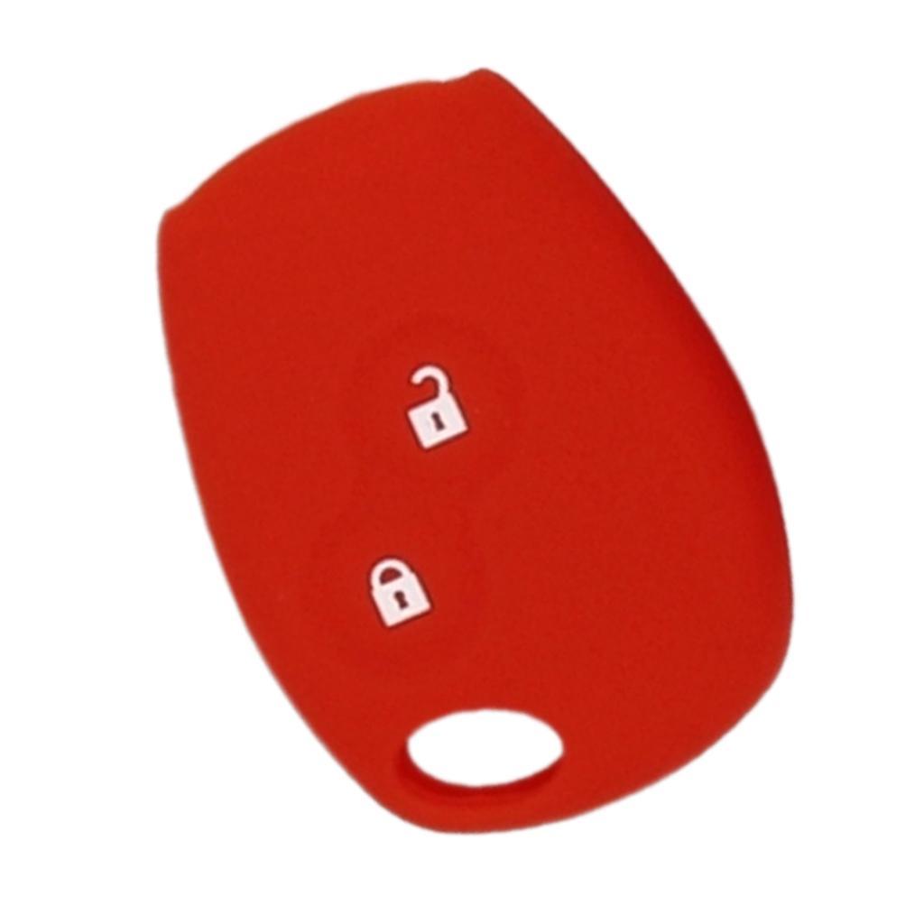 Key Fob 2 Buttons Silicone Protector Cover Case For