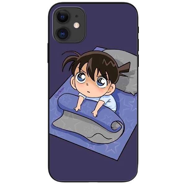 Ốp lưng dành cho Iphone 12 Mini Conan Ngủ