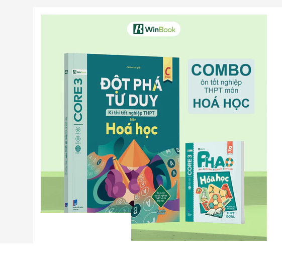 [COMBO] Bộ 2 cuốn sách P.H.A.O Hóa học Ôn thi TNTHPT, ĐGNL; Đột phá tư duy kì thi TNTHPT môn Hóa học