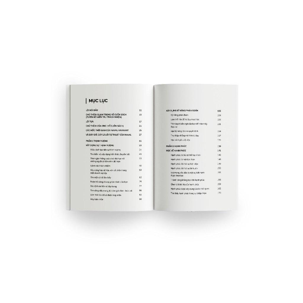 Naval Ravikant - Để Thịnh Vượng Và Hạnh Phúc  - Bản Quyền