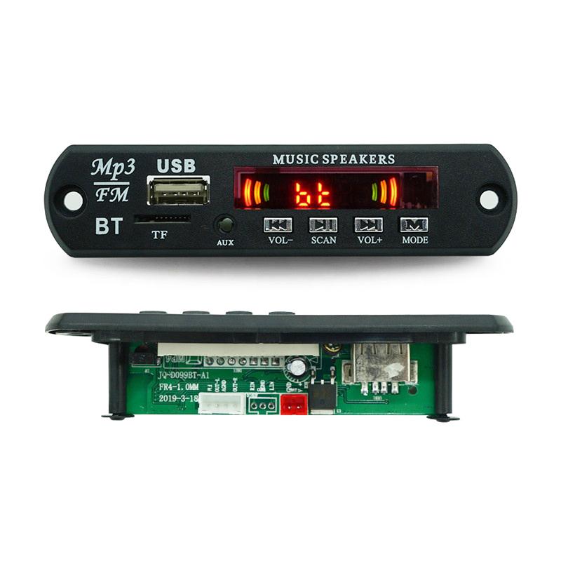 Bluetooth 5.0 MP3/WMA/WAV/APE/FLAC Bảng Giải Mã Âm Thanh Xe Hơi USB TF FM Radio Module MP3 Nghe Nhạc Bluetooth