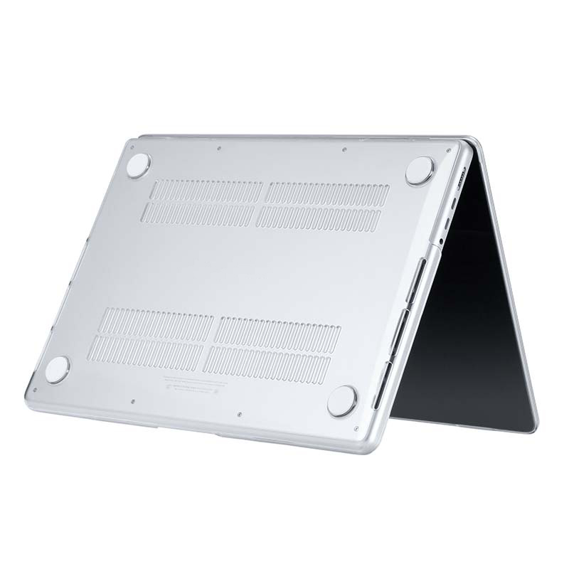 Case, ốp trong suốt dành cho Macbook Pro 14 - A2442, Macbook Pro 16 inch A2485 [Tặng kèm nút chống bụi Macbook - Màu ngẫu nhiên] - Hàng Chính Hãng