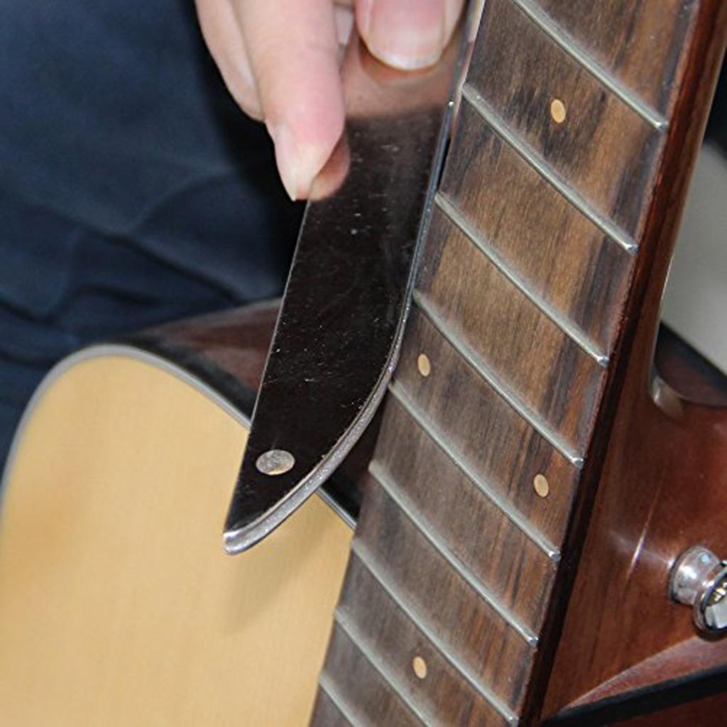 Guitar Maintenance Kit Diamond Fret Tool+Grinding Sponge+Cleaning Brush for Acoustic Guitar Bass