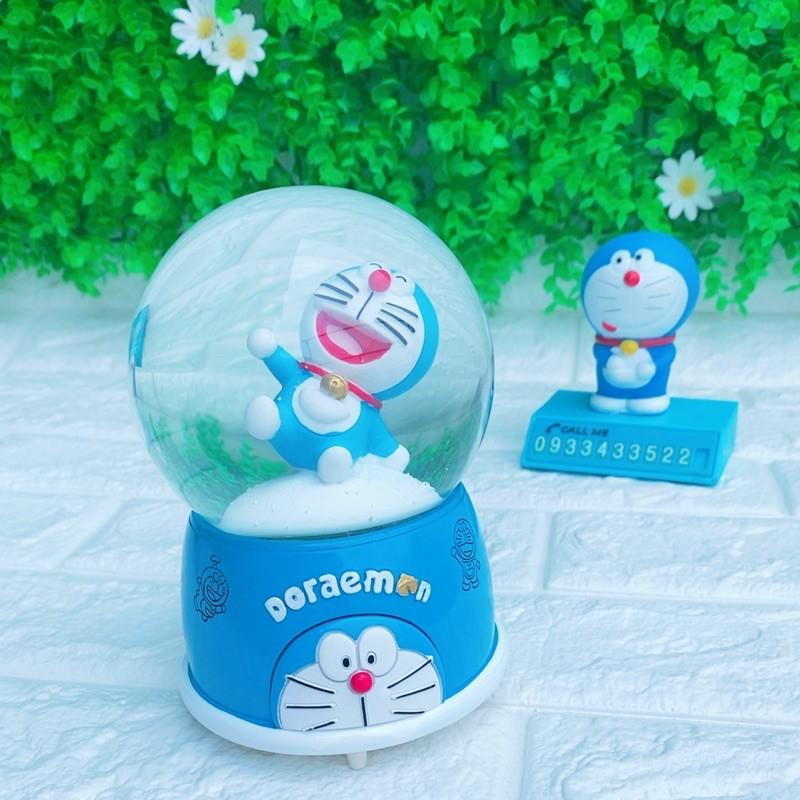 Quả cầu pha lê tuyết Doremon Doraemon