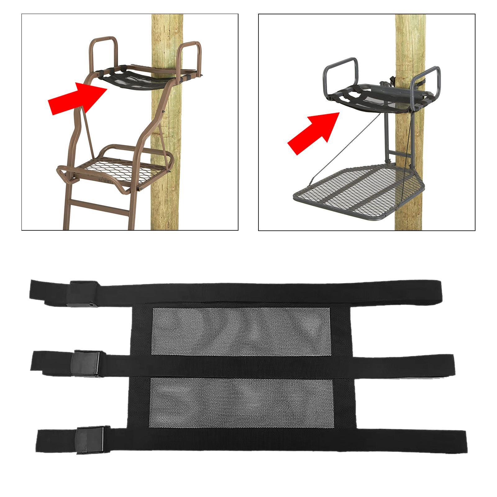 Tree Stand Seat Replacement Adjustable Buckle for Lock on Tree Stands Hiking