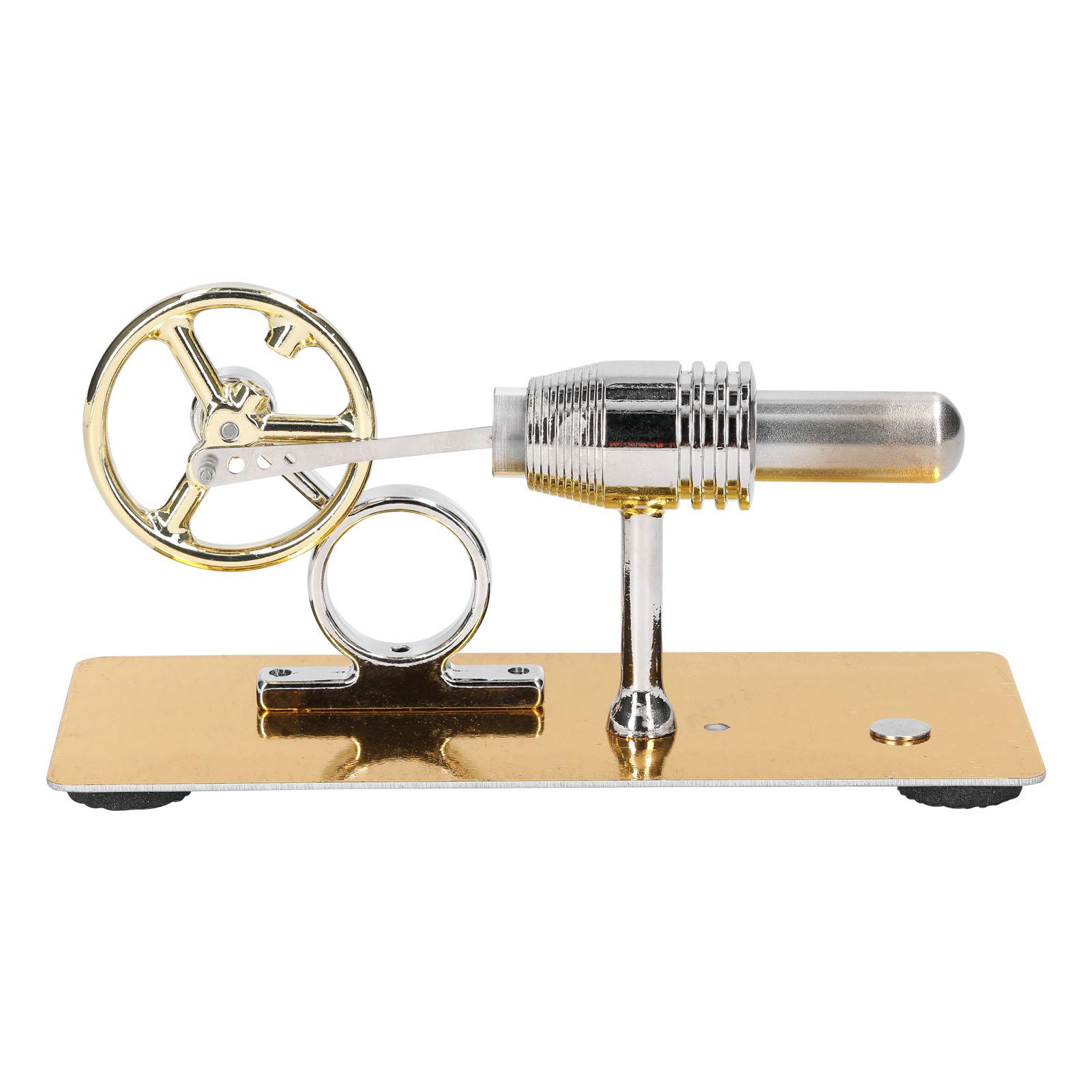 Stirling Engine Motor Model Heat Power Generator Science Education Experiment DIY Module for Kids