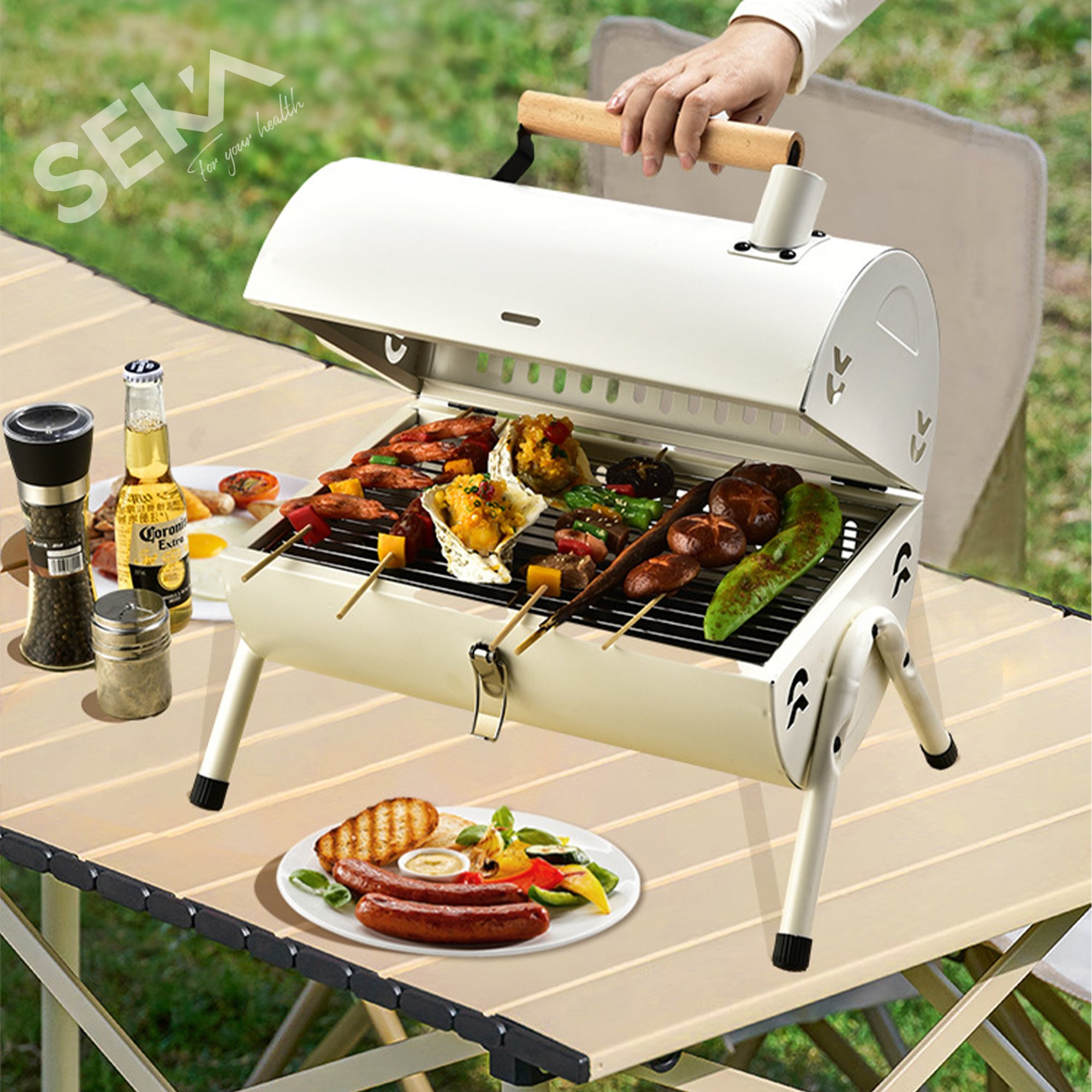 Bếp Nướng Than Hoa Không Khói, Bếp Nấu Lẩu BBQ Than Hoa Cao Cấp