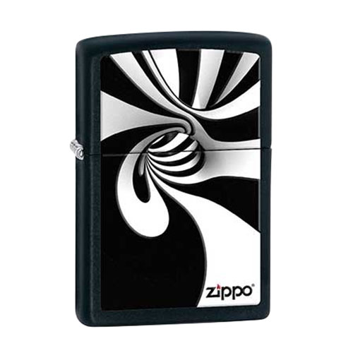 Bật Lửa Zippo 28297 - Bật Lửa Zippo Spiral Black Matte