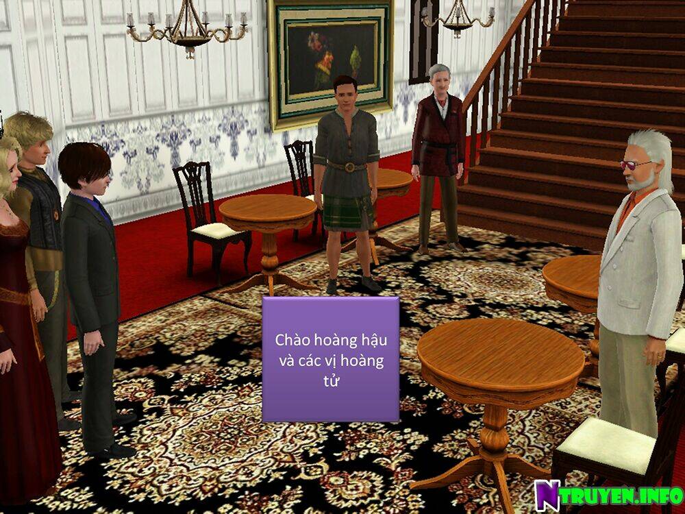 truyện sims - hoàng tử ơi ngươi ở đâu! chapter 4 23