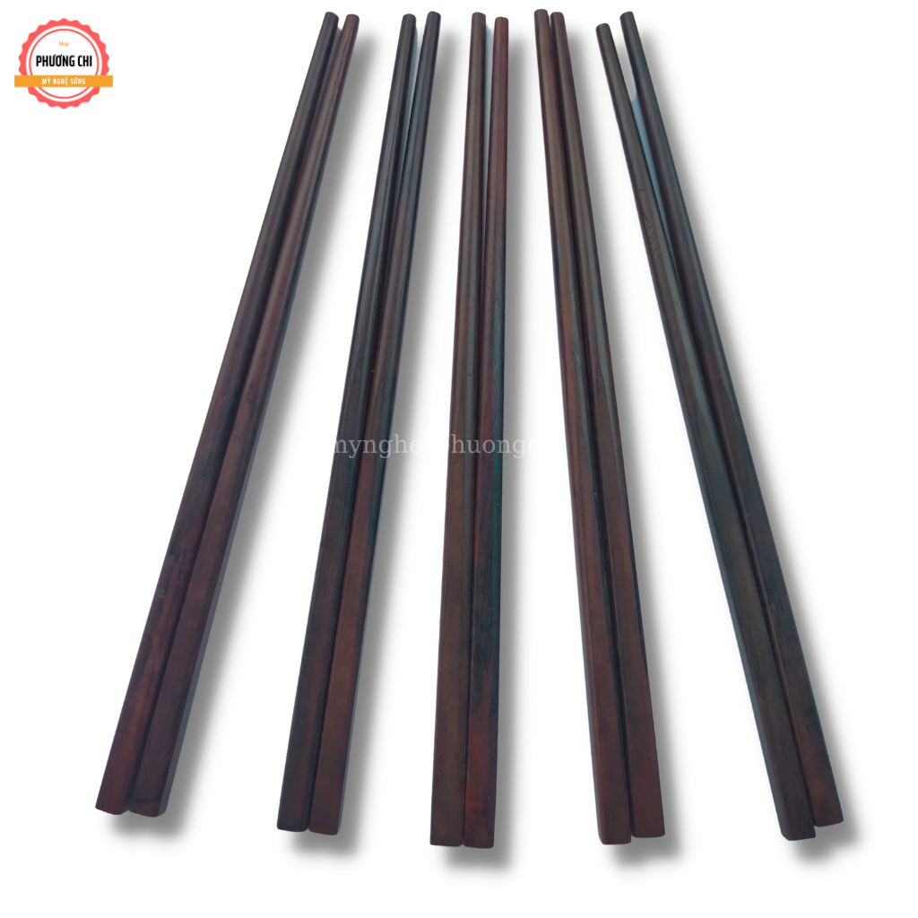 Đũa gỗ cao cấp không chất bảo quản , Đũa gỗ trắc siêu chắc siêu bền, đũa chống mốc | Mỹ Nghệ Phương Chi