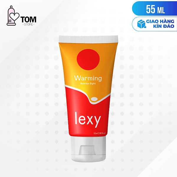 Gel bôi trơn ấm nóng - Lexy Warming - Chai 55ml