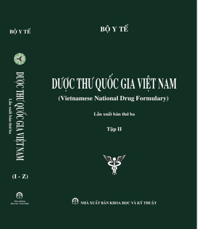 Sách - Dược thư Quốc gia Việt Nam 2023 (Trọn bộ 2 tập - Lần xuất bản thứ 3)