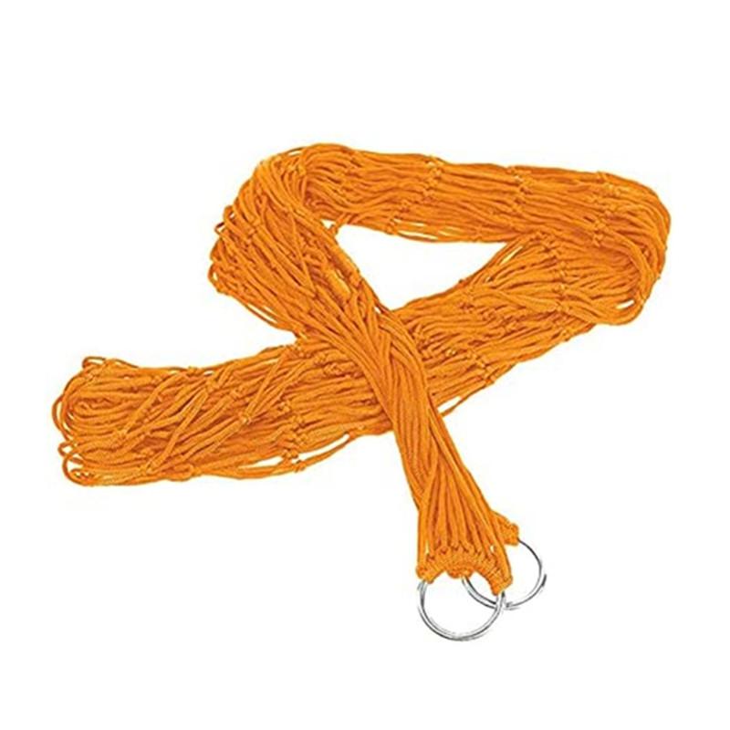Di Động Cắm Trại Ngoài Trời Võng Thoải Mái Treo Lưới Nylon Dây Võng Cắm Trại Ngoài Trời Treo Giường Ngủ Xoay