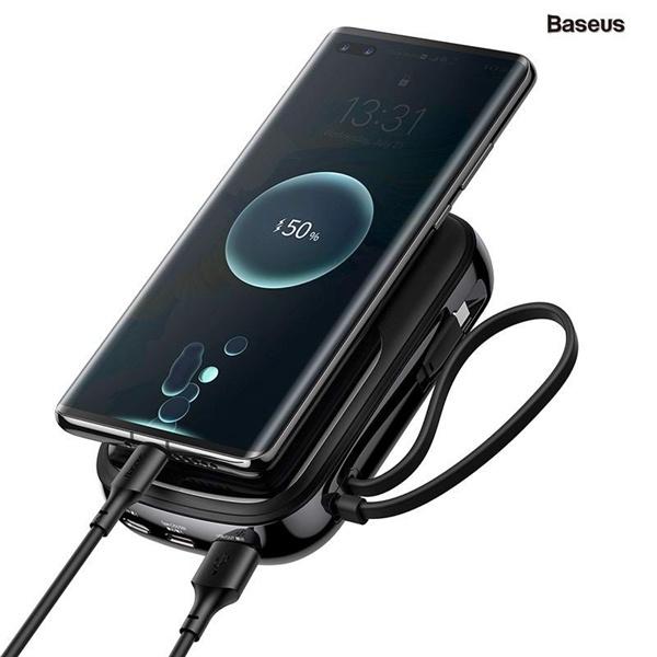 Baseus -BaseusMall VN Pin sạc dự phòng sạc nhanh Baseus Qpow Digital Display 20000mAh 20w/12/13 (Hàng chính hãng)