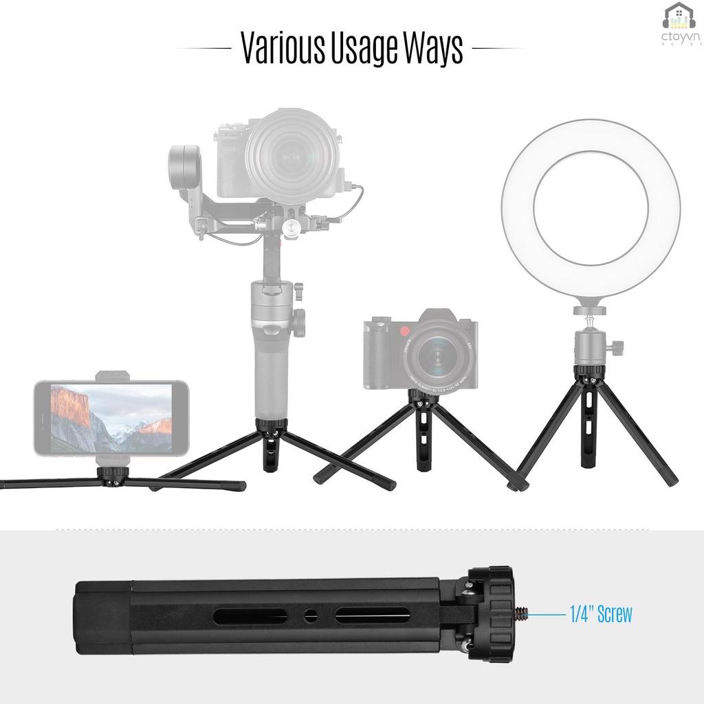 Giá đỡ ba chân bằng kim loại 1/4 inch điều chỉnh được độ cao cho máy ảnh DSLR ZHIYUN Crane 3S/Weebill S/Weebill Lab/Crane 3/Crane Plus