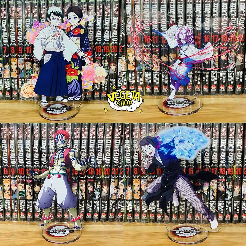 Mô Hình Tượng Standee Acrylic Mica 2 mặt - Thanh Gươm Diệt Quỷ - Kimetsu No Yaiba Daki Muzan Tamayo Akaza Douma Rui Enmu