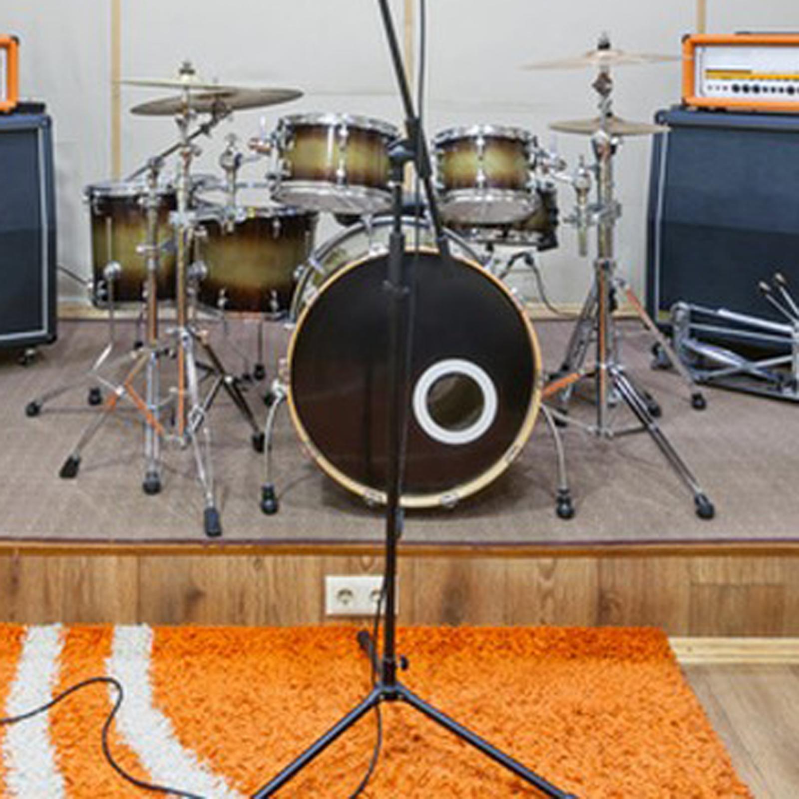 1 Piece Port Hole Protector Pads Drum Rings Easy to Use Non Slip Bass Drum