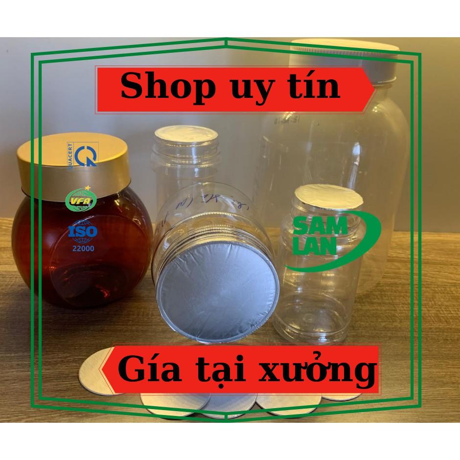 Màng seal nhôm PET phi 36 mm - dành cho chai nhựa PET