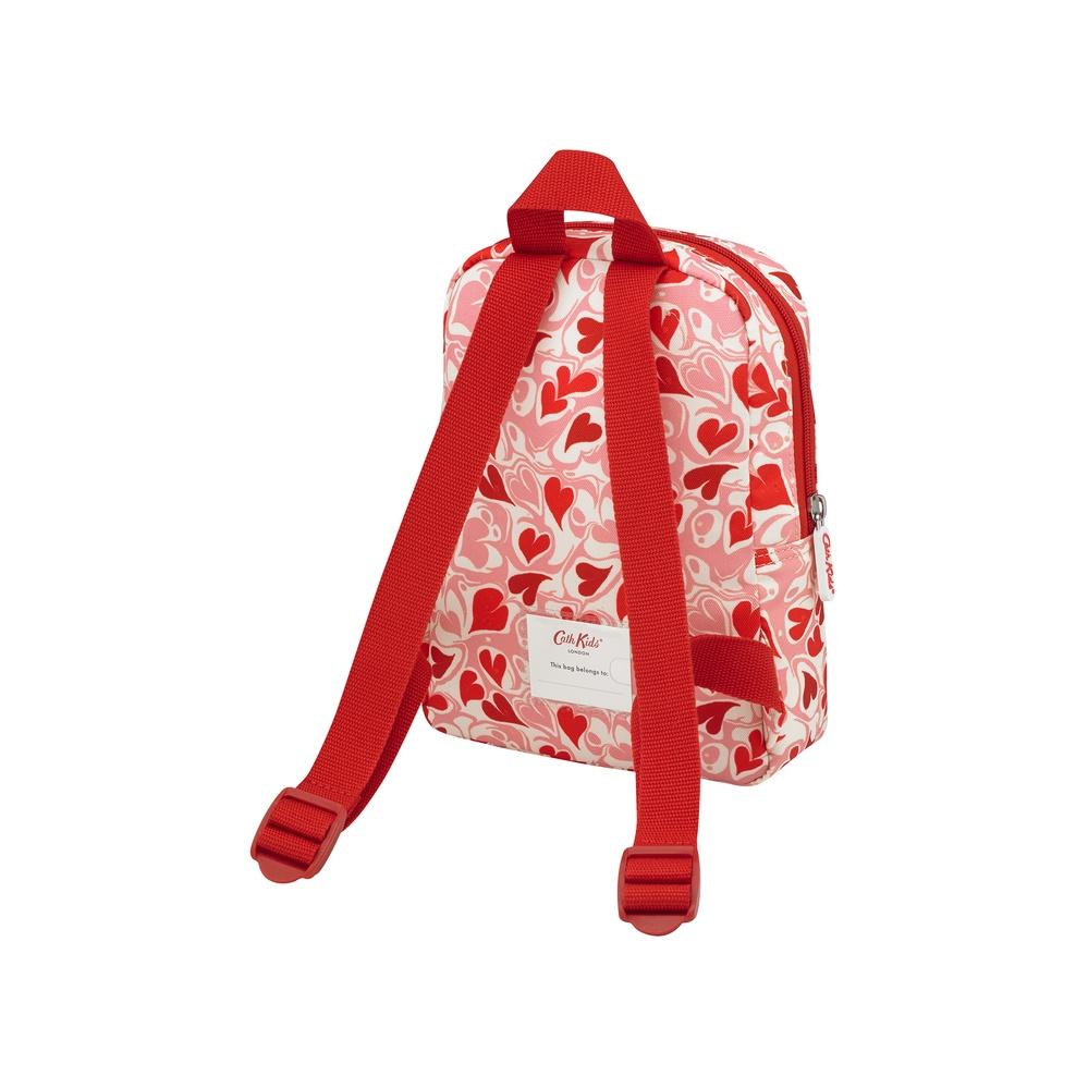 Cath Kidston - Ba lô cho bé/Kids Modern Mini Backpack - Marble Hearts Ditsy - Pink -1040555