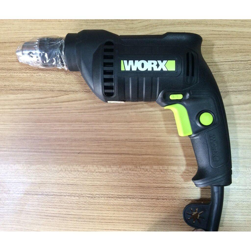 Máy Khoan WORX GREEN WU118.1 Có Tay Cầm Thiết Kế Nhỏ Gọn Thoải Mái Hiện Đại 380W 10mm
