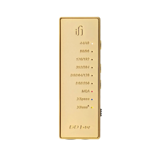 Bộ Giải Mã Dac/Amp iFi GO Bar (Bản Giới Hạn Kỉ Niệm Màu Gold) - Hàng Nhập Khẩu