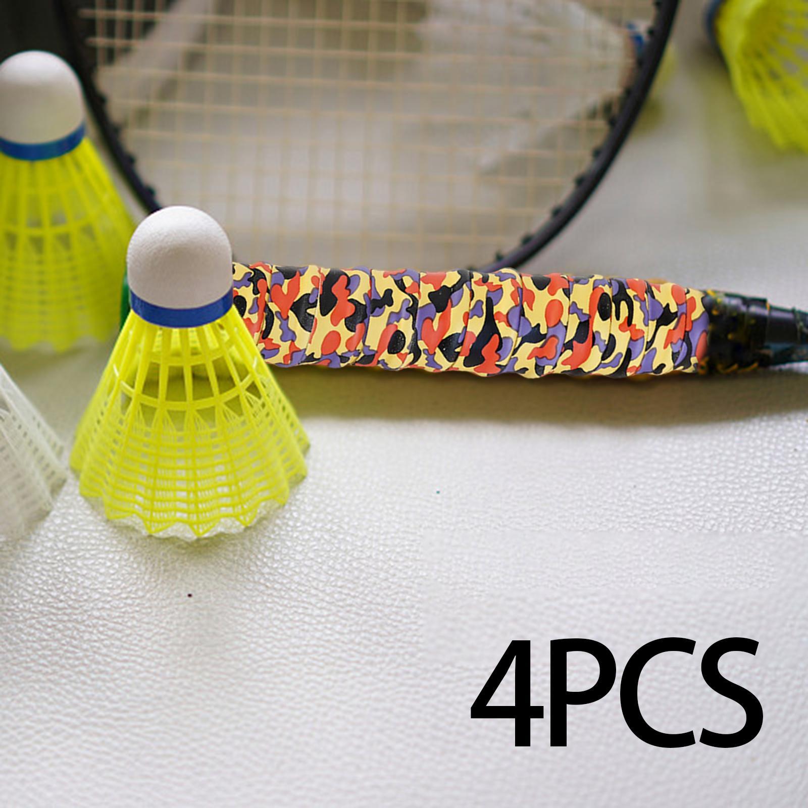 Tennis Racket Grip Tape Badminton Racket Racquet Wrapping Tape Sweat Band 1.1M Anti Slip Racquet Handle Grip for Pickleball Squash