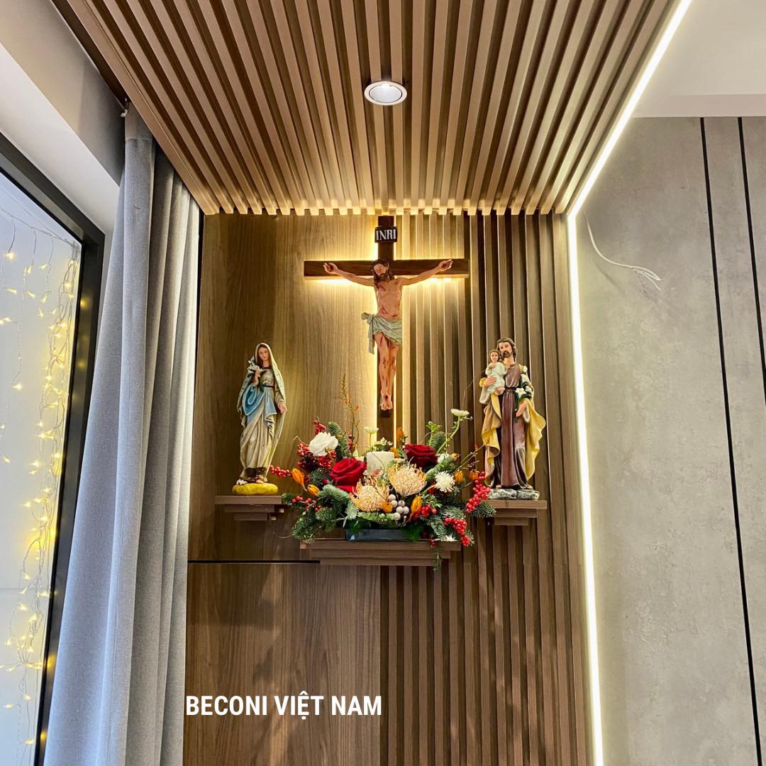 Bộ Tượng Bàn Thờ Chúa cao 50 cm - B004
