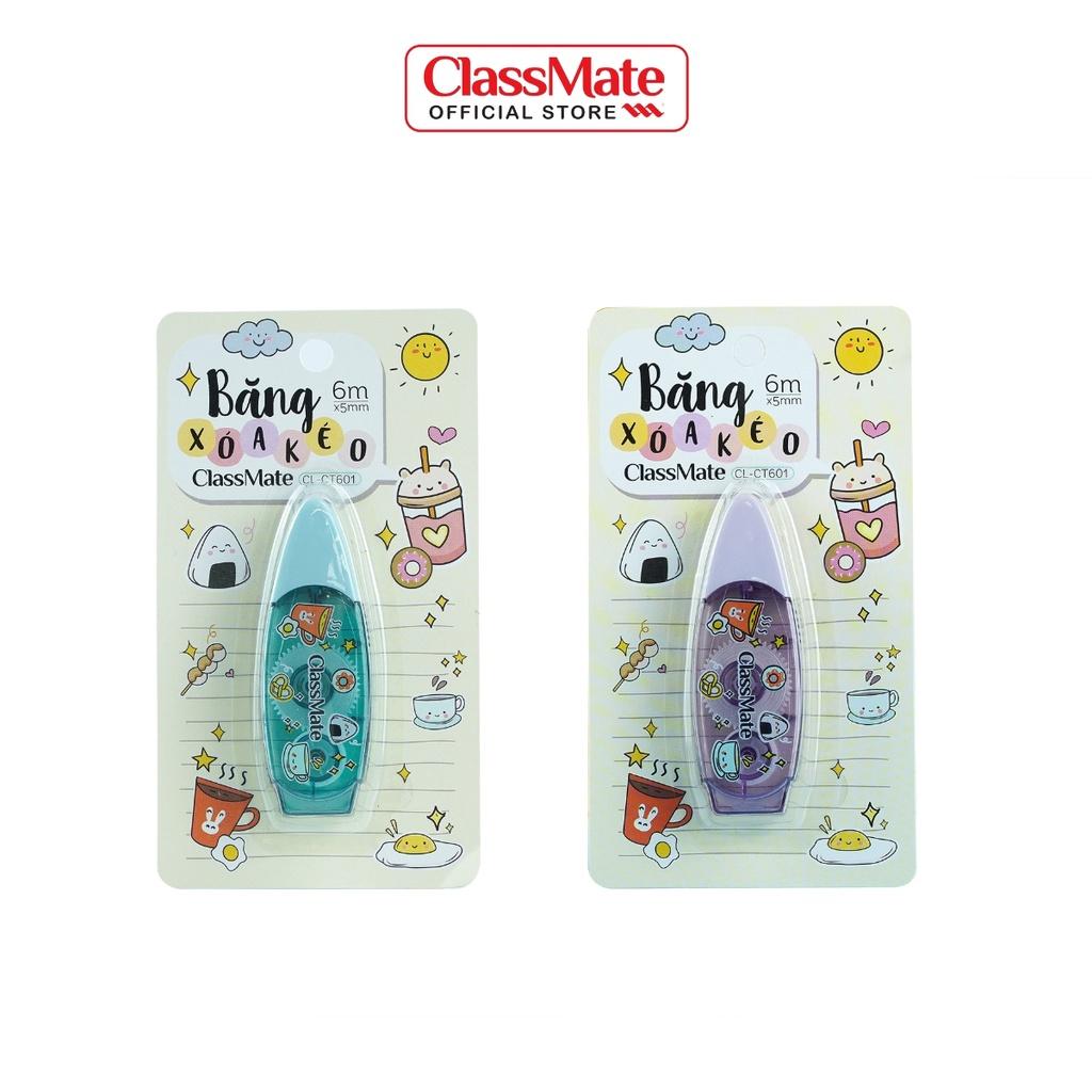 Bút Xóa Băng Kéo CLASSMATE Thiết Kế Foods Mới Lạ, Hình Dáng Nhỏ Gọn, Dễ dàng Sử Dụng CL-CT601