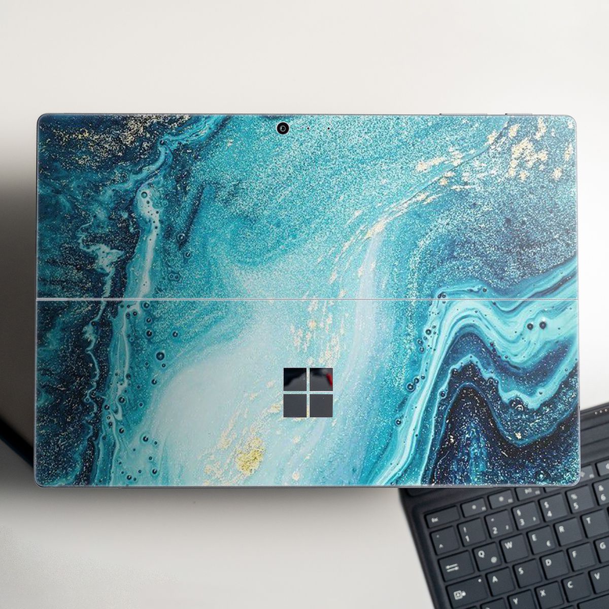 Skin dán hình vân đá cho Surface Go, Pro 2, Pro 3, Pro 4, Pro 5, Pro 6, Pro 7, Pro X