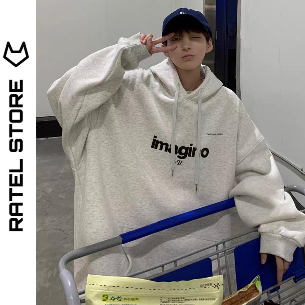 Áo Hoodie Nỉ Bông Nam Nữ IMAGINO Unisex Form Rộng